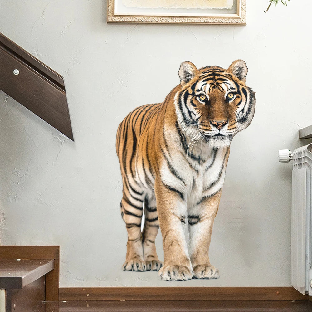 3 D Tiger Wall