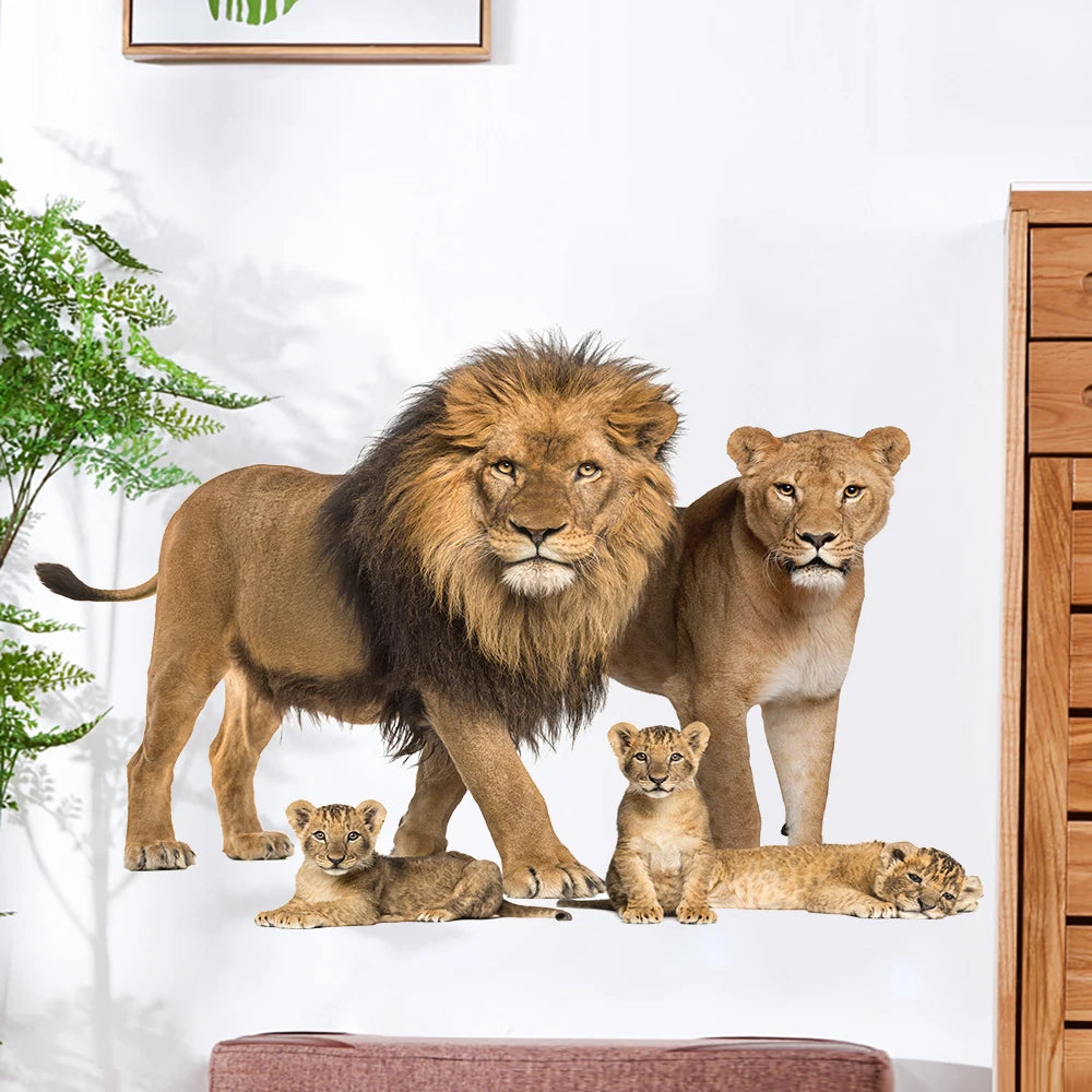 3 D Lion Wall