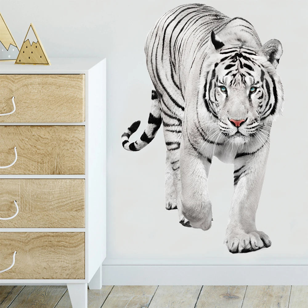 3D Tiger Wall