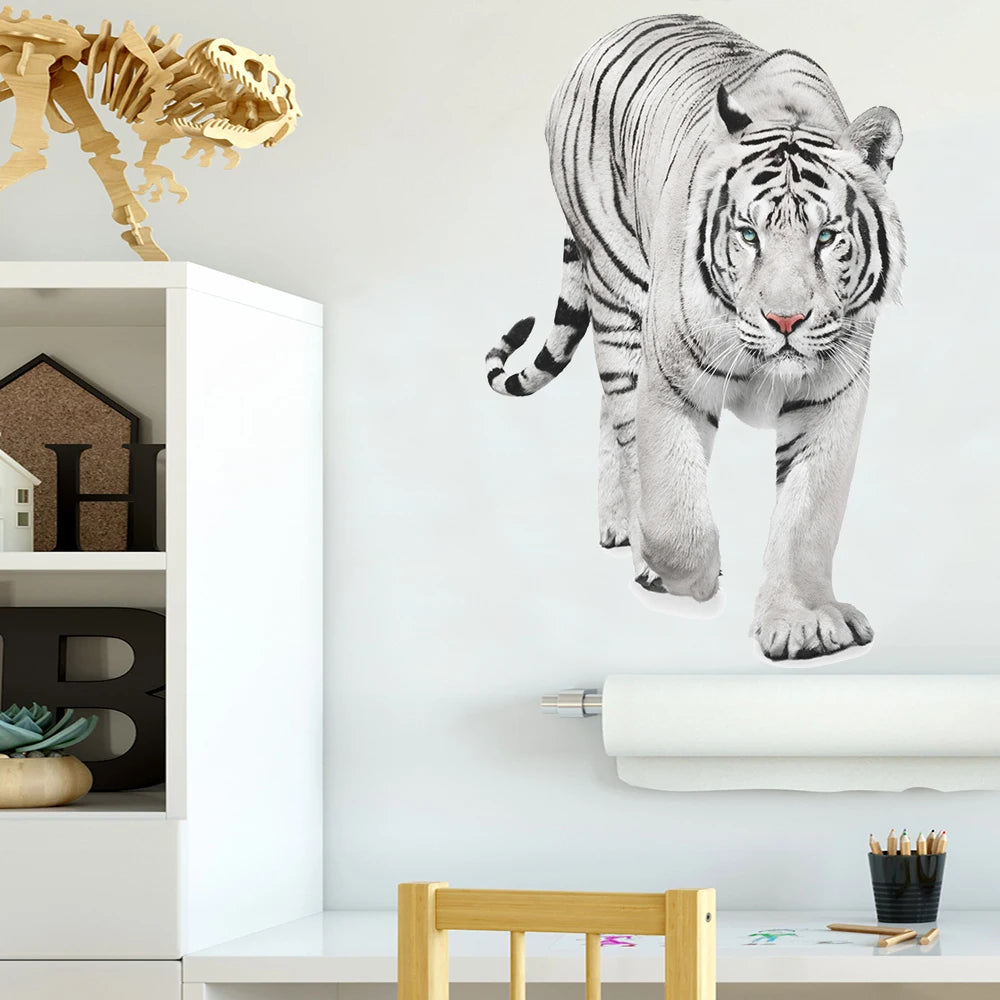3D Tiger Wall
