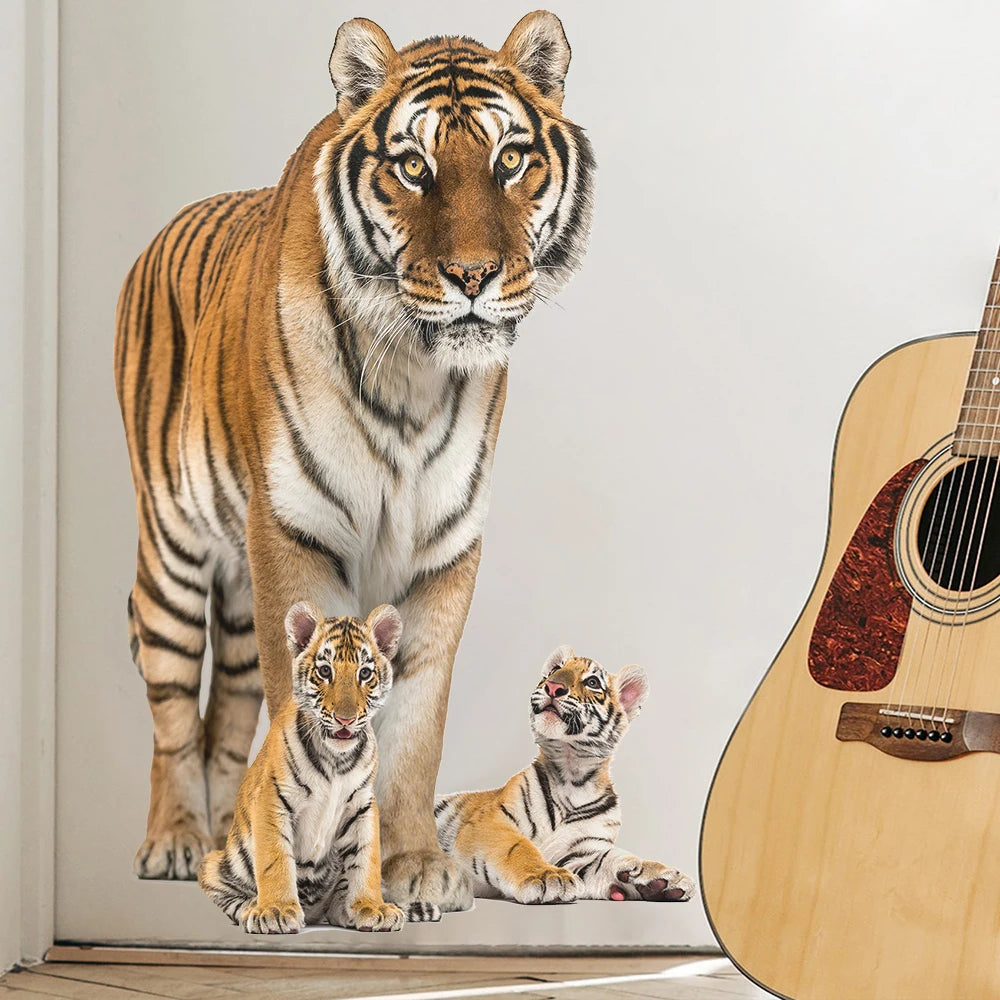 3D Tiger Wall