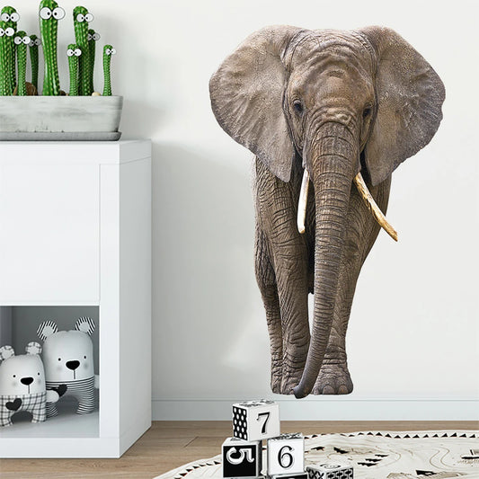 3 D Elephant Wall